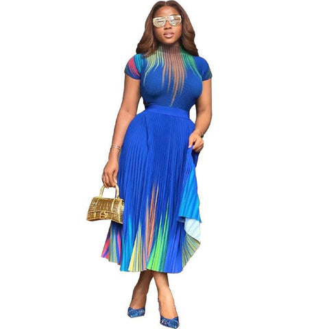 African Dresses For Women Elegant-WF01492-Veeddydropshipping