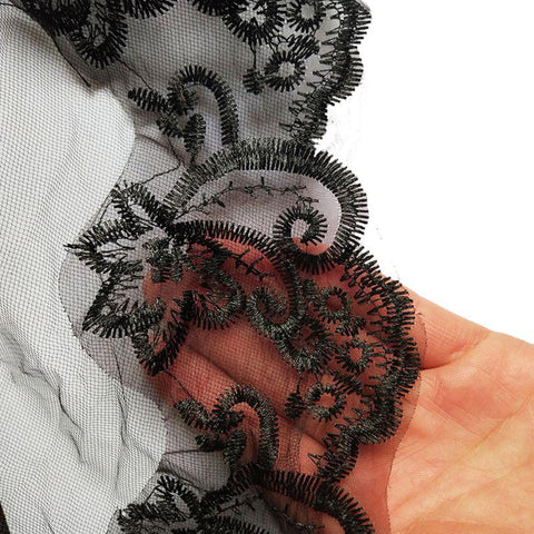 One-Layer Women Mantilla Wedding Veil-WF01436-Veeddydropshipping