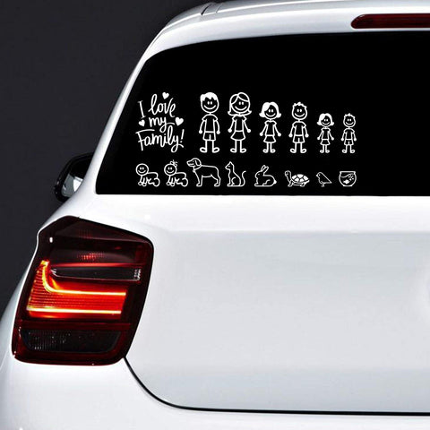 Motorcycles Window Waterproof Sun Protection Decal PVC-AM00808-Veeddydropshipping