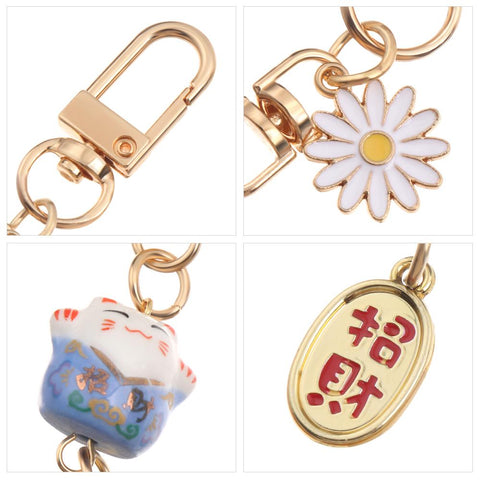 Bag Pendant Decoration Accessory Cartoon Fortune Cat-BS00761-Veeddydropshipping