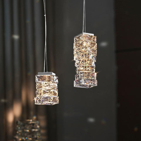 Modern Luxury LED Pendant Light Crystal-TI00342-Veeddydropshipping