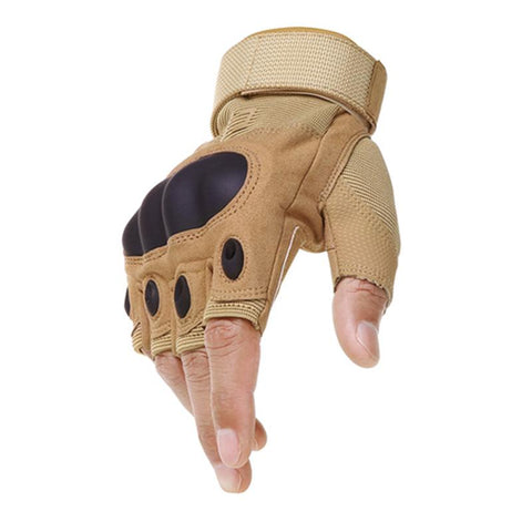 Outdoor Tactical Gloves Airsoft Sport Gloves Half Finger Military Men Combat Gloves -OS01191-Veeddydropshipping