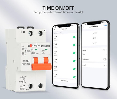 Metering Breaker Smart  Timer Remote Control-TI00532-Veeddydropshipping