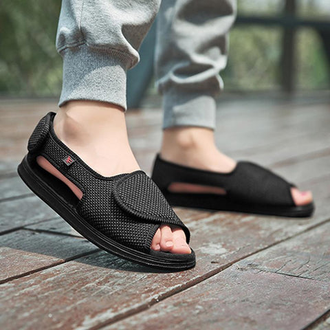 Swollen Feet Wide Magic Stick Shoes Thumb Outside The-BS01538-Veeddydropshipping