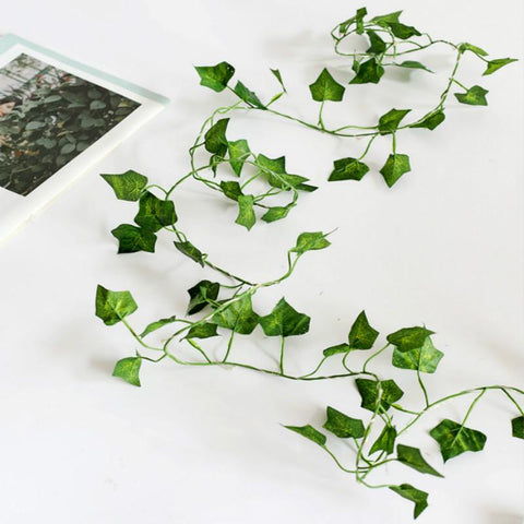 2M Artificial Plant Led String Light Creeper Green Leaf Ivy Vine for Home-TI00901-Veeddydropshipping