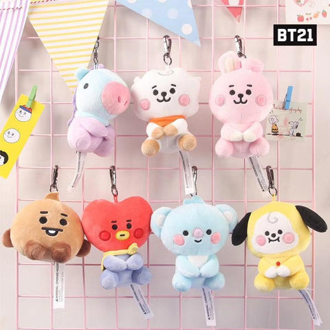 Kawaii Bt21 Koya Chimmy Tata Cooky Plush Toy Animal Stuffed Plush-TB01562-Veeddydropshipping