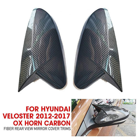 Auto Rear View Side Mirror Cover Trim Left+Right Kits For Hyundai-AM00084-Veeddydropshipping