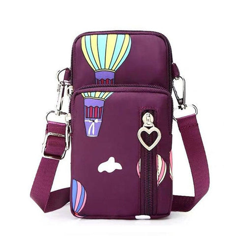 Bag Cute Girl Cell Phone Sweet Key Coin Storage Organizer Crossbody-BS00356-Veeddydropshipping