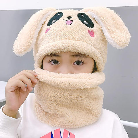 Hats And Neck Gaiter Set Rabbit Hat-Veeddydropshipping