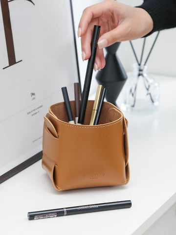 Desktop Makeup Brush Organizer Pencil Holder Box-HA00802-Veeddydropshipping