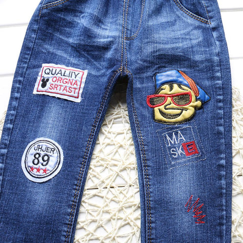 Sale Children Pants Baby Boys Jeans Cute Kids Pants Toddler Boy-TB01267-Veeddydropshipping