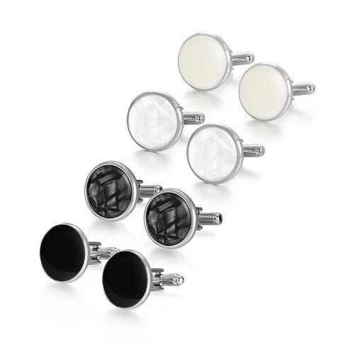 Luxury For Mens Man Shirt Cufflink Wedding Guest Gifts -JW01311-Veeddydropshipping