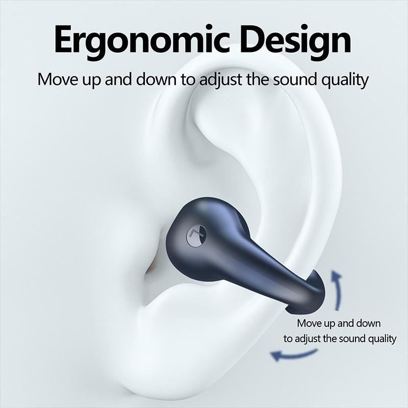 TWS Q80 Wireless Headphones Bluetooth 5.3 Bone Conduction Earphones Earclip-Veeddydropshipping