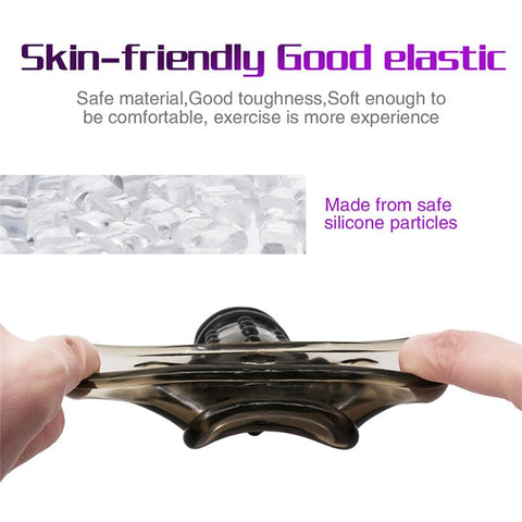 Reusable Penis Extender Cock Rings Delay Ejaculation Penis Condoms Dick Sleeve -BH01233-Veeddydropshipping