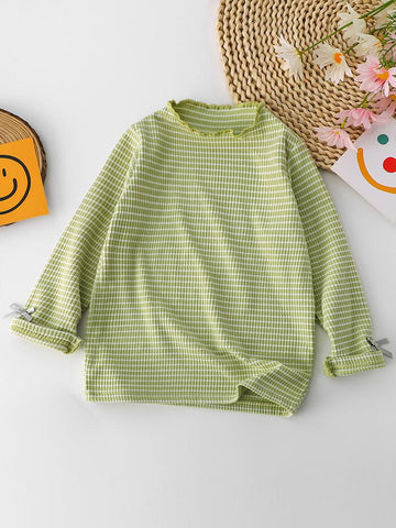 LJMOFA Spring Autumn Clothes for Kids T-Shirts Long Sleeves Girls-TB00963-Veeddydropshipping