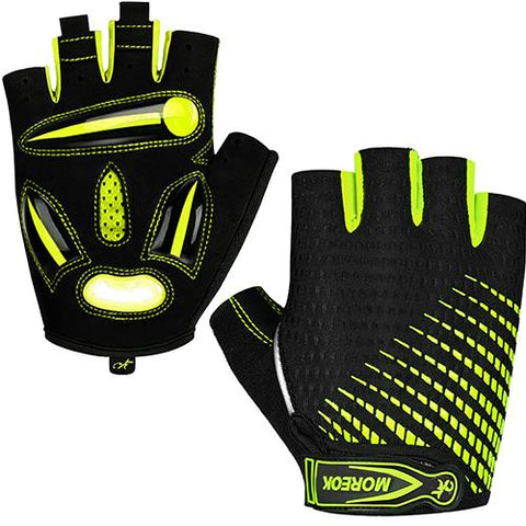 Bike Gloves Breathable 5MM Liquid Gel Pads Bicycle Gloves Shock-Absorbing -OS00769-Veeddydropshipping