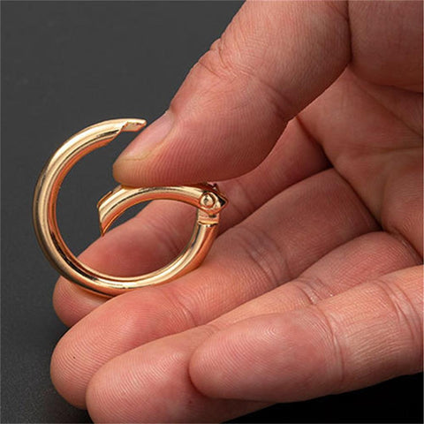 Purses Handbags Buckles Round Push Trigger Snap-BS00763-Veeddydropshipping