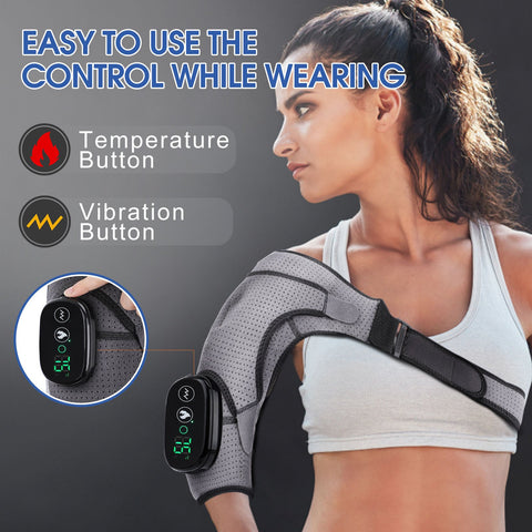 Rechargeable Heated Shoulder Brace Dislocation Shoulder-BH00889-Veeddydropshipping