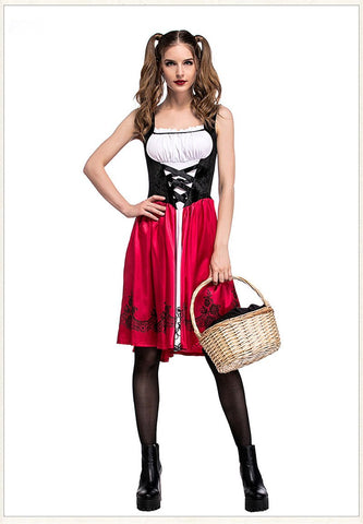 Hood Adault Cosplay Costume Halloween-WF01617-Veeddydropshipping