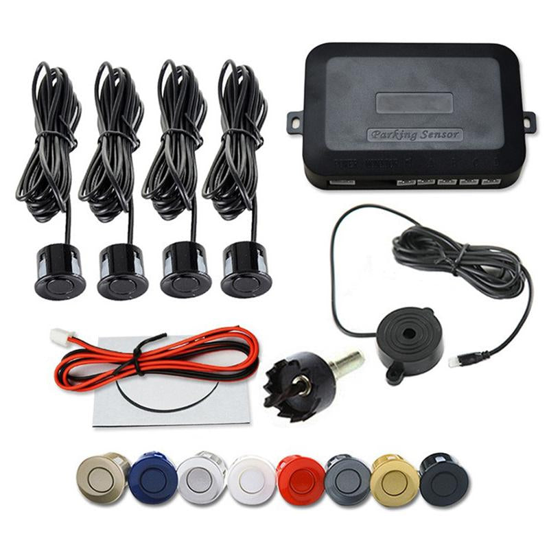 Risingon 12V 22mm Car Parking Sensor Kit Universal 4 Sensors Buzzer-AM00138-Veeddydropshipping