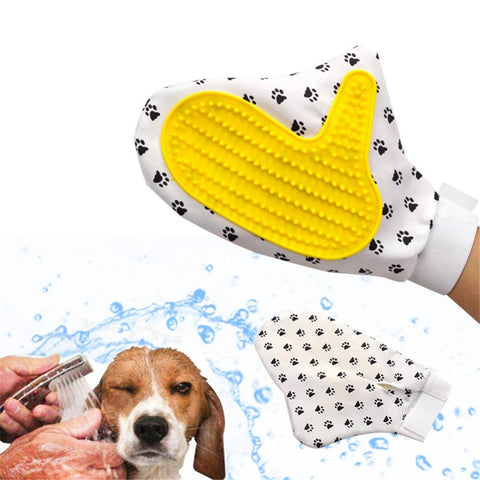 Silicone Dog Pet brush Glove Deshedding-HA01995-Veeddydropshipping