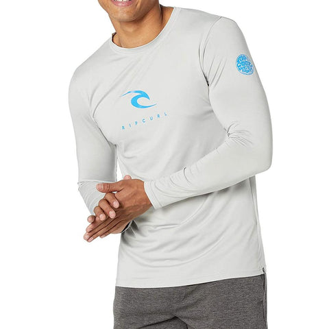 Men Surf Wear Surf T-Shirt Gym Clothes Swimwear Long Sleeve Swim Floatsuit -OS00247-Veeddydropshipping