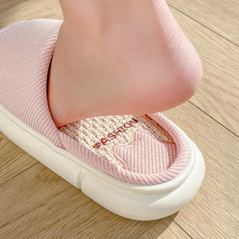 Women Indoor Bedroom Slippers Comfortable Men Plush House-BS01103-Veeddydropshipping