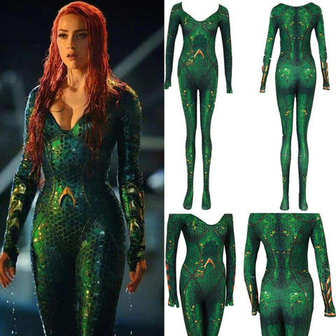 Women Movie Aquaman Mera Queen Cosplay-WF01478-Veeddydropshipping