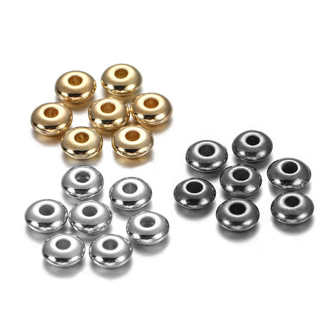Styles Charm Spacer Beads  Bead Round Loose Beads For DIY -JW01537-Veeddydropshipping