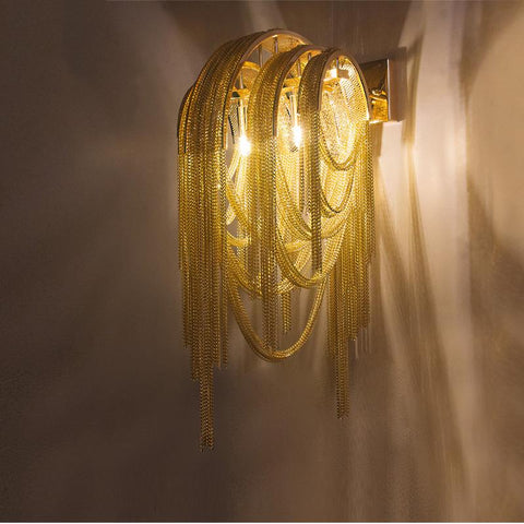 Luxury Chain Wall Lamp Led Mirror Light-TI00473-Veeddydropshipping
