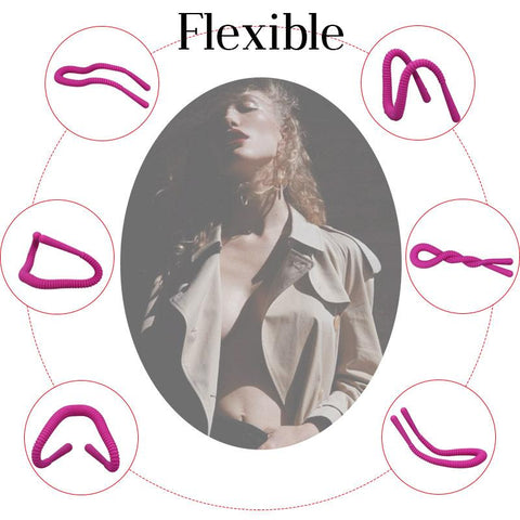 Pussy Spreader Silicone G Spot Clitoris Stimulation Vagina Speculum BDSM -BH01322-Veeddydropshipping