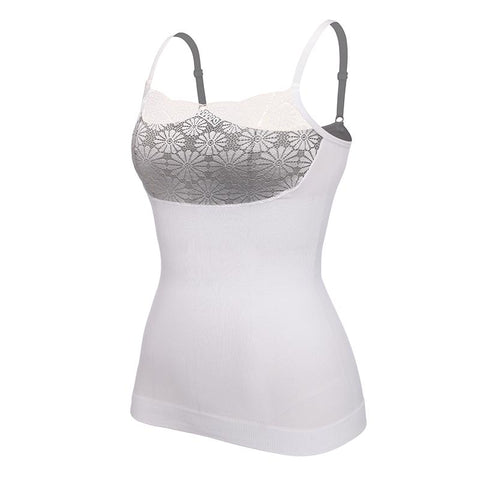 Women Slimming Waist Trainer Seamless Vest-WF00889-Veeddydropshipping