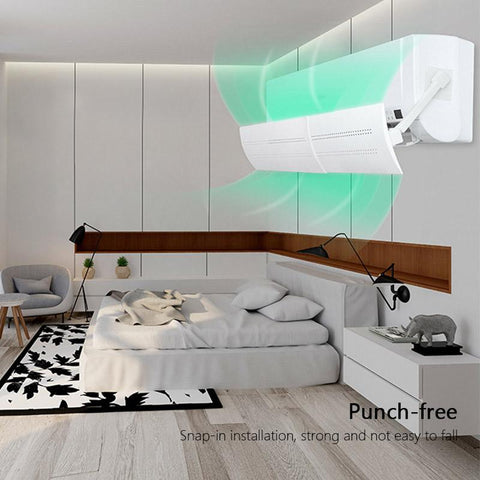 Scalable Hanging-type Air Conditioning Windshield-HA01002-Veeddydropshipping