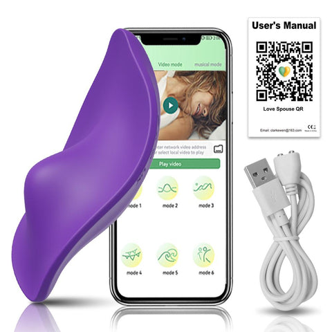 Bluetooth APP Vibrator Female Wireless Remote Control Wearable  Vibrating Egg -BH01285-Veeddydropshipping