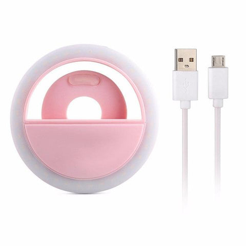 Portable LED Phone Selfie Ring Light Makeup Lightings Led-PA01208-Veeddydropshipping