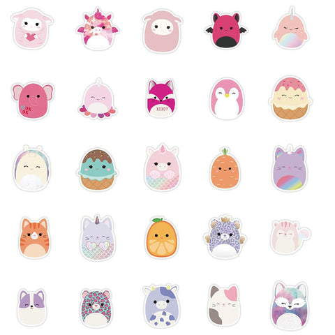10/30/50/100pcs Kawaii Animal Cartoon Stickers Aesthetic Cute Decals-TB01639-Veeddydropshipping