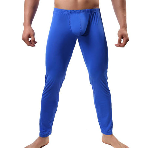 Ice Silk Protruding Penis Pocket Gay Underwear Home Lounge-MF01548-Veeddydropshipping
