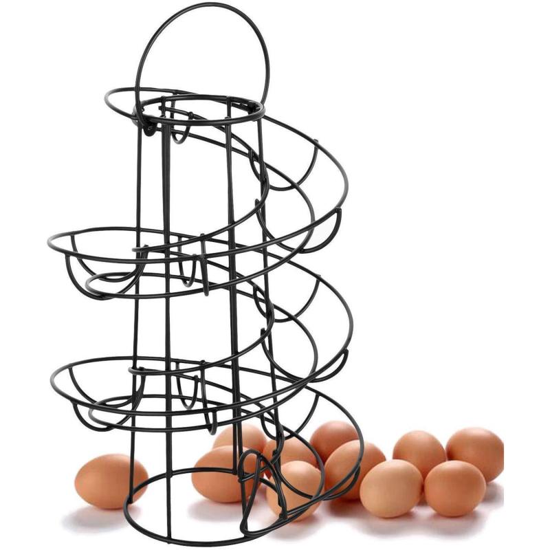 Modern Metal Egg Shelter Rack-HA00955-Veeddydropshipping