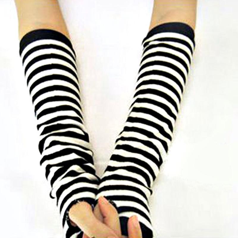 Spring Summer Sports Long Fire Ninja Knitted Gloves Emo Women Sleeves Y2K Men-OS01111-Veeddydropshipping