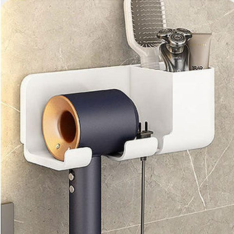 Hair Dryer Storage Holder Bathroom Wall-HA00846-Veeddydropshipping