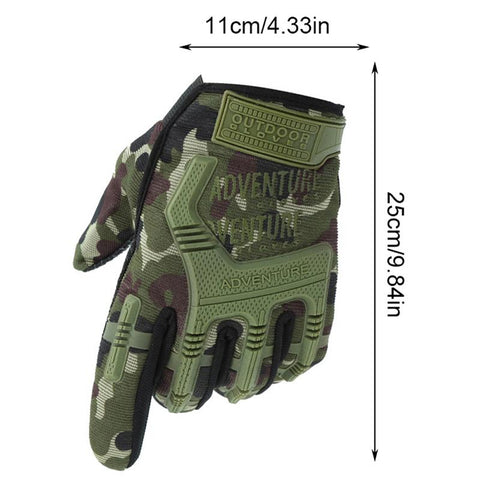 Outdoor Tactical Military Camouflage Gloves Paintball Soldier Combat Police Anti-Skid -OS01032-Veeddydropshipping