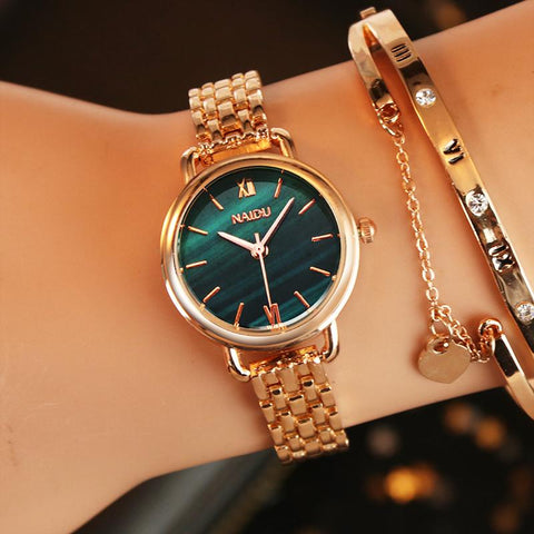 Luxury Stainless Steel Watches  Quartz Bracelet Wristwatch -JW01041-Veeddydropshipping