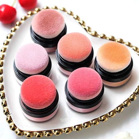 Soft Face Blusher Powder Cheek Rouge Nourishing-BH00685-Veeddydropshipping