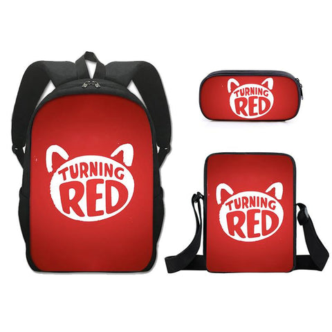 Disney Turning Red Backpack Pixar Anime Mei Red Panda-TB00037-Veeddydropshipping