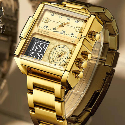 Luxury Original Men Sports Wrist Watch Quartz Steel Waterproof-JW00788-Veeddydropshipping