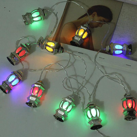 EID Mubarak Decor Ramadan Decorations Moon Star Led String Lights-TI00935-Veeddydropshipping
