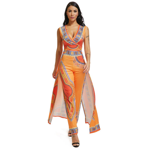 African Clothes for Women Traditional Kaftans Sets-Veeddydropshipping