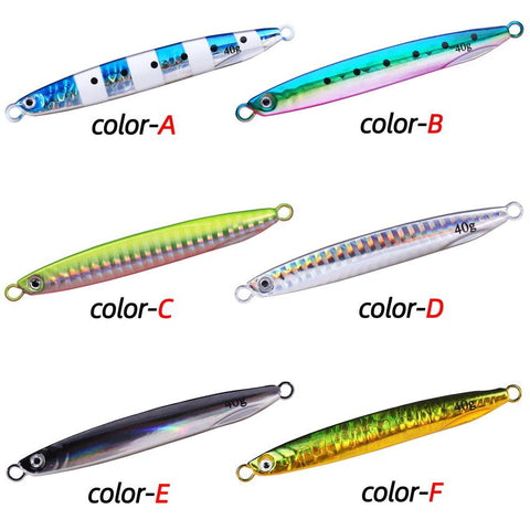 Jig Shore Jigging Spoon Casting Drag 7G 10G 14G 17G 21G 30G 40G SeaBass Lure -OS00409-Veeddydropshipping