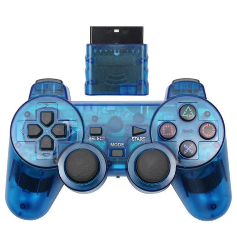 Wireless Controller For Sony Playstation 2 Gamepad Dual Vibration Shock -CE01358-Veeddydropshipping