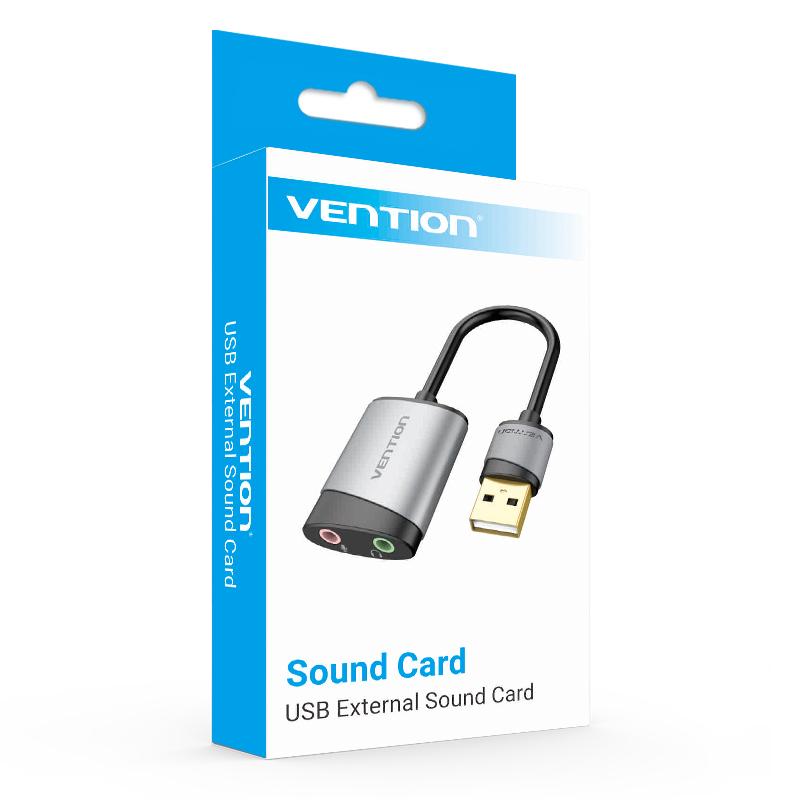 External Sound Card Adapter Microphone Speaker Audio Interface-CO00160-Veeddydropshipping